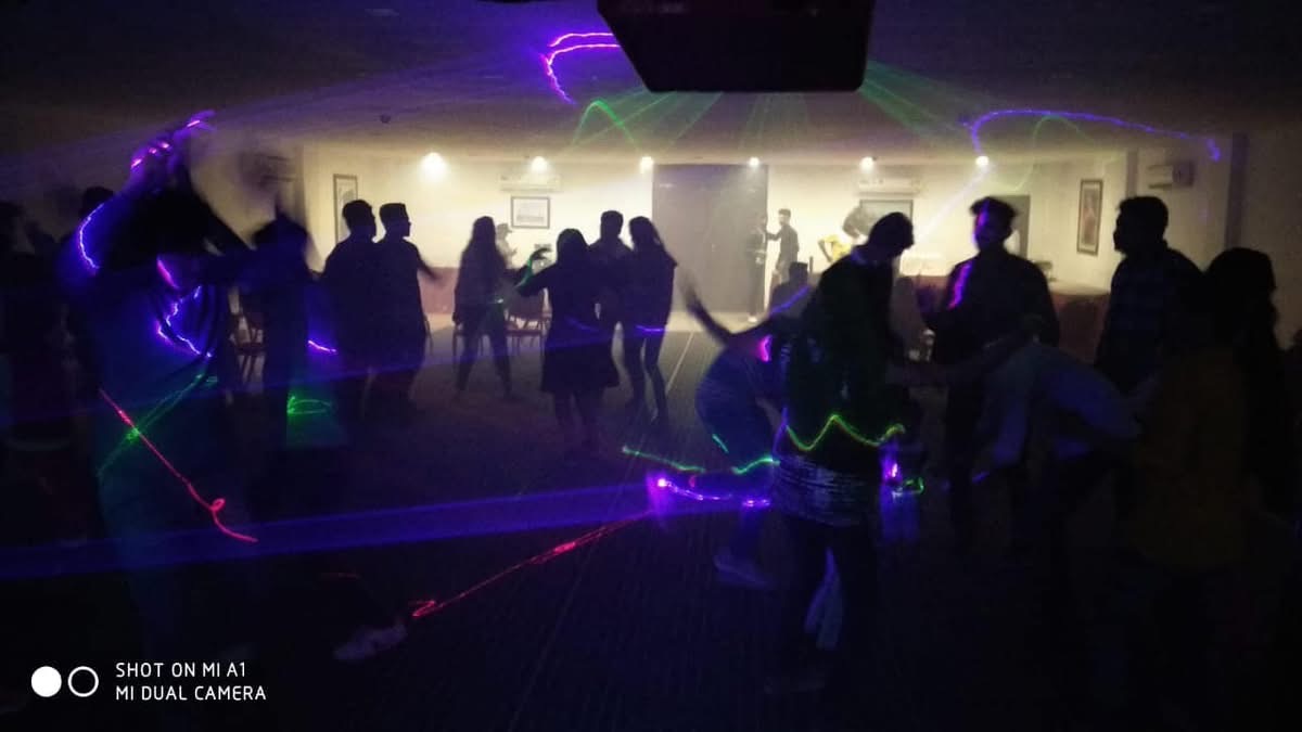 DJ Khilan performing at a corporate event