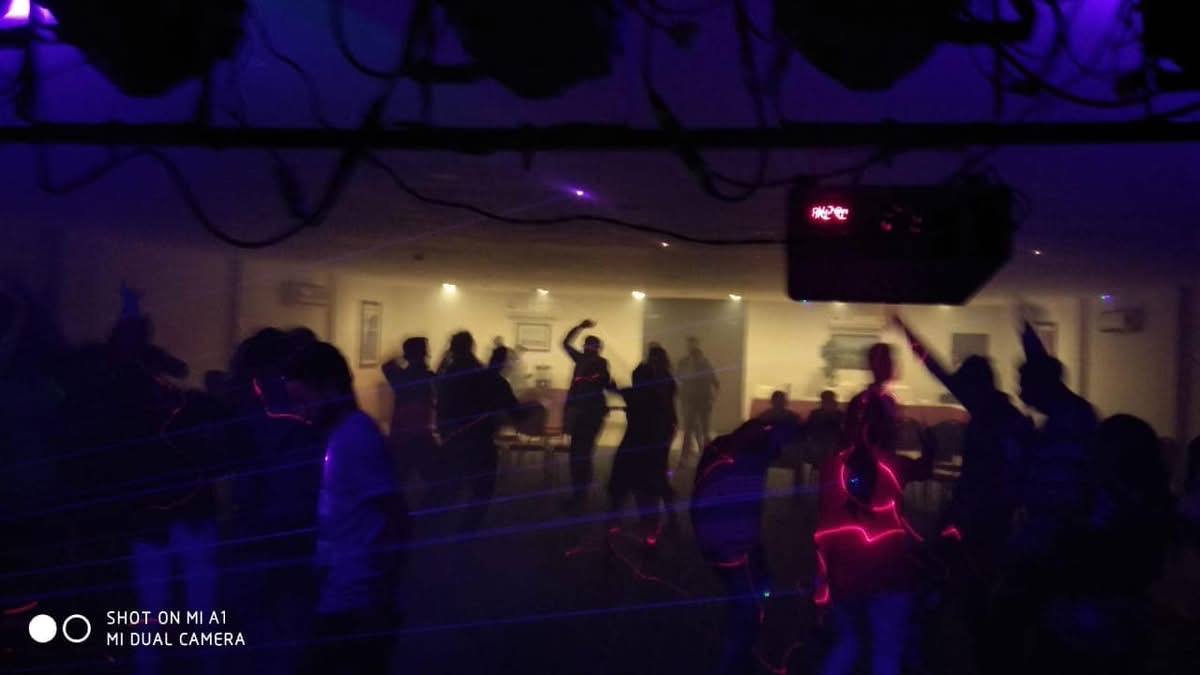 DJ Khilan performing at a corporate event