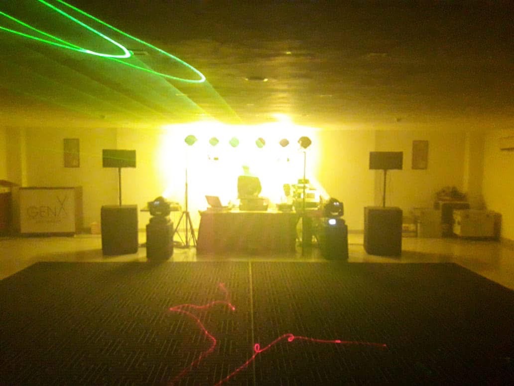 DJ Khilan performing at a corporate event